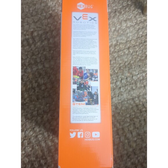 HEX Bug Vex Robotics 370 Piece Excavator Construction Machinery Kit Stem Toy - Picture 4 of 10